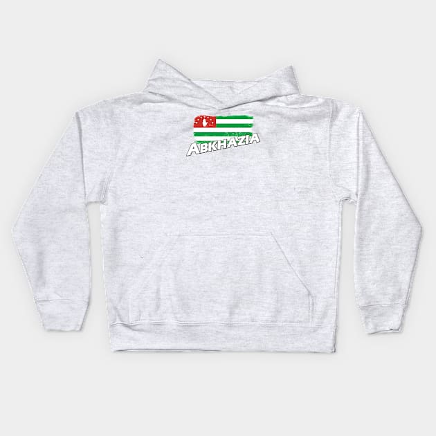 Abkhazia flag Kids Hoodie by PVVD